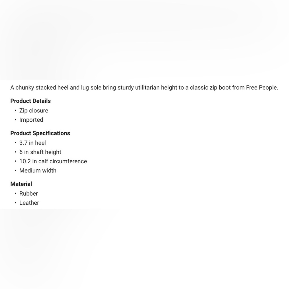 Free People boots - Picture 5 of 6